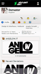 Mobile Screenshot of domaster.deviantart.com