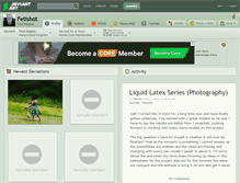 Tablet Screenshot of fetishot.deviantart.com