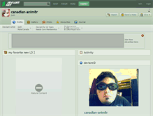 Tablet Screenshot of canadian-anim8r.deviantart.com