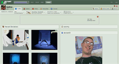 Desktop Screenshot of gettre.deviantart.com