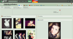 Desktop Screenshot of hiddenbeyondshadows.deviantart.com
