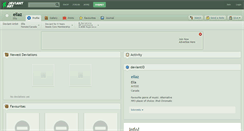 Desktop Screenshot of ellaz.deviantart.com