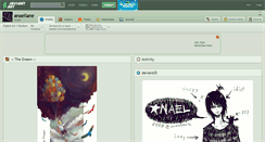 Desktop Screenshot of anaellane.deviantart.com