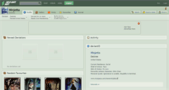 Desktop Screenshot of ninjetta.deviantart.com