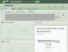 Tablet Screenshot of judsonevcq.deviantart.com