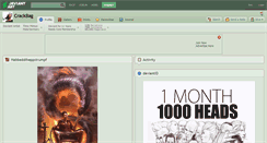 Desktop Screenshot of crackbag.deviantart.com