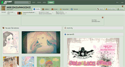 Desktop Screenshot of indecenceofinnocence.deviantart.com
