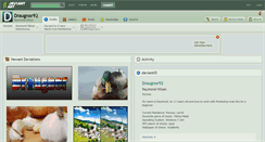 Desktop Screenshot of draugnor92.deviantart.com