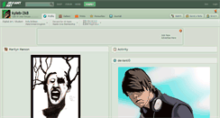 Desktop Screenshot of kyleb-2k8.deviantart.com