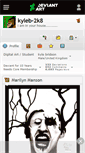Mobile Screenshot of kyleb-2k8.deviantart.com