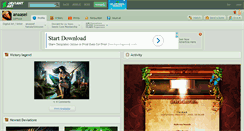 Desktop Screenshot of anaasel.deviantart.com