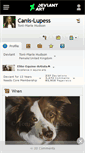 Mobile Screenshot of canis-lupess.deviantart.com