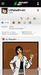 Mobile Screenshot of lithaladhwen.deviantart.com
