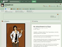 Tablet Screenshot of lithaladhwen.deviantart.com