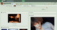 Desktop Screenshot of dragonslayerssdd.deviantart.com
