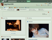 Tablet Screenshot of dragonslayerssdd.deviantart.com
