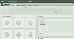 Desktop Screenshot of kianakraze.deviantart.com