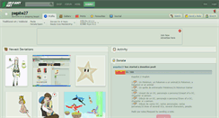 Desktop Screenshot of pagaba27.deviantart.com