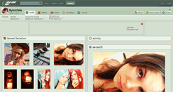 Desktop Screenshot of kyocciola.deviantart.com