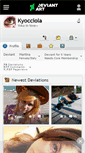 Mobile Screenshot of kyocciola.deviantart.com