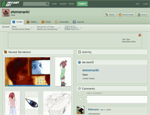 Tablet Screenshot of etemenanki.deviantart.com