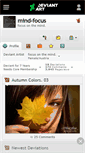 Mobile Screenshot of mind-focus.deviantart.com