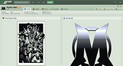 Desktop Screenshot of mystic-man.deviantart.com