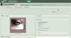 Desktop Screenshot of chrish-photography.deviantart.com