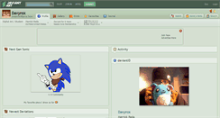 Desktop Screenshot of davyrox.deviantart.com