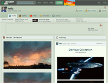Tablet Screenshot of heilo.deviantart.com