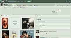 Desktop Screenshot of namism.deviantart.com