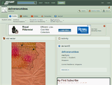 Tablet Screenshot of deliveranceideas.deviantart.com