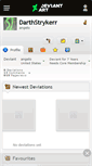 Mobile Screenshot of darthstrykerr.deviantart.com