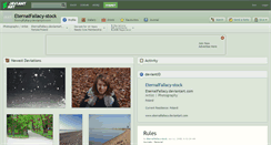 Desktop Screenshot of eternalfallacy-stock.deviantart.com