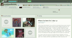 Desktop Screenshot of iloveedwardrichtofen.deviantart.com