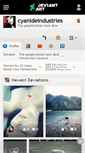 Mobile Screenshot of cyanideindustries.deviantart.com