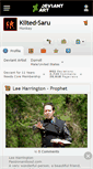 Mobile Screenshot of kilted-saru.deviantart.com