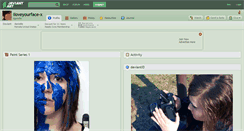Desktop Screenshot of iloveyourface-x.deviantart.com