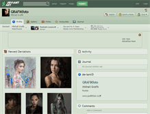 Tablet Screenshot of grafikfoto.deviantart.com