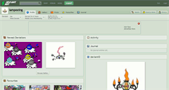Desktop Screenshot of iampeeing.deviantart.com