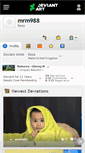 Mobile Screenshot of mrm988.deviantart.com