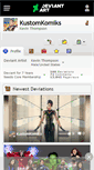 Mobile Screenshot of kustomkomiks.deviantart.com