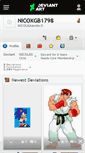 Mobile Screenshot of nicoxgb1798.deviantart.com