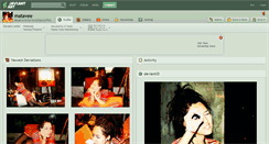 Desktop Screenshot of matavee.deviantart.com