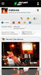 Mobile Screenshot of matavee.deviantart.com