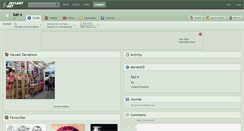 Desktop Screenshot of kai-x.deviantart.com
