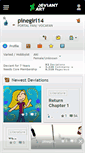 Mobile Screenshot of pinegirl14.deviantart.com
