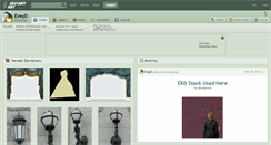Desktop Screenshot of eveyd.deviantart.com