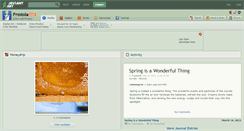 Desktop Screenshot of frostola.deviantart.com