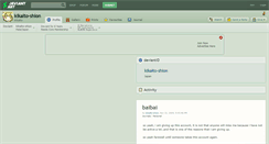 Desktop Screenshot of kikaito-shion.deviantart.com